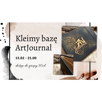 Kleimy bazę ArtJournal /Albumową - sam dostęp - warsztat introligatorski